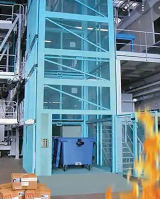 Hydrauliczny podnośnik towarowy 2m/s