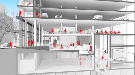 FUJI 3000KG Samochodowa winda Winda Fotokomórka Detektor podczerwieni