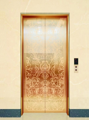 PM Bezprzekładniowa przyczepność MRL Winda VVVF Inveter 220 V MRL Home Lift