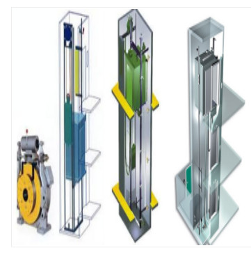 Mikrokontroler Hydrauliczna winda Mrl Winda PM Napęd bezprzekładniowy 630 kg 5 Winda pasażerska